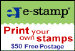 E-Stamp Offer, Print your Stamp at Home.